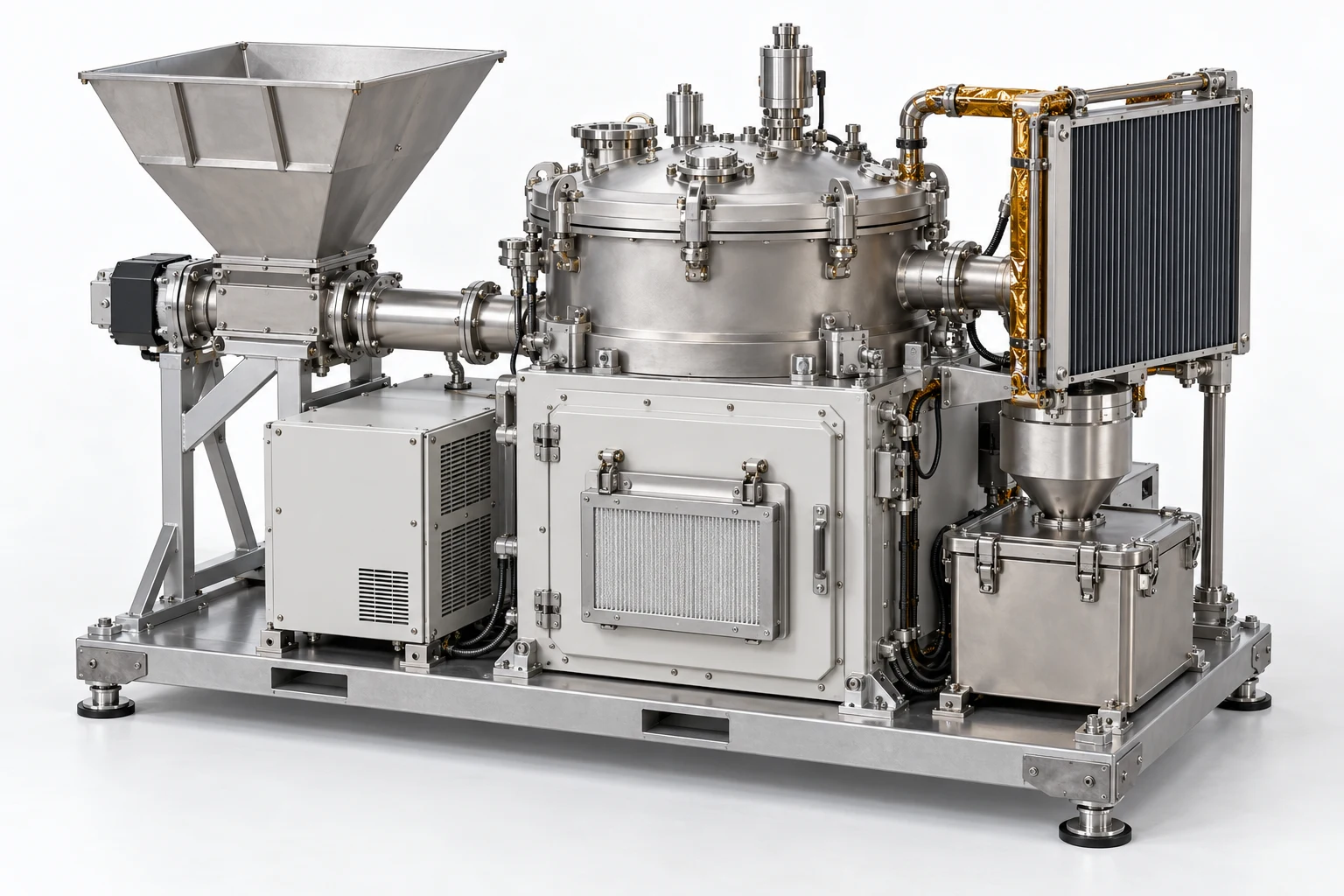 Lunar ISRU plant