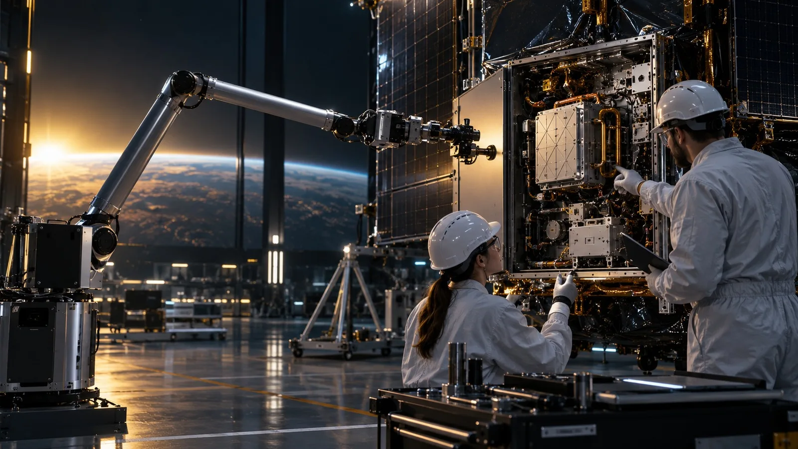Orbital Repairability Studio — concept visualization